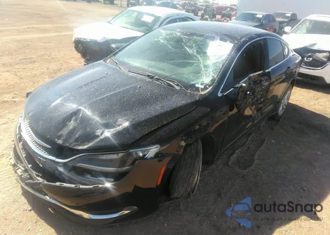 2016 Chrysler 200 Limited из США, поврежденный, VIN 1C3CCCAB5GN160138